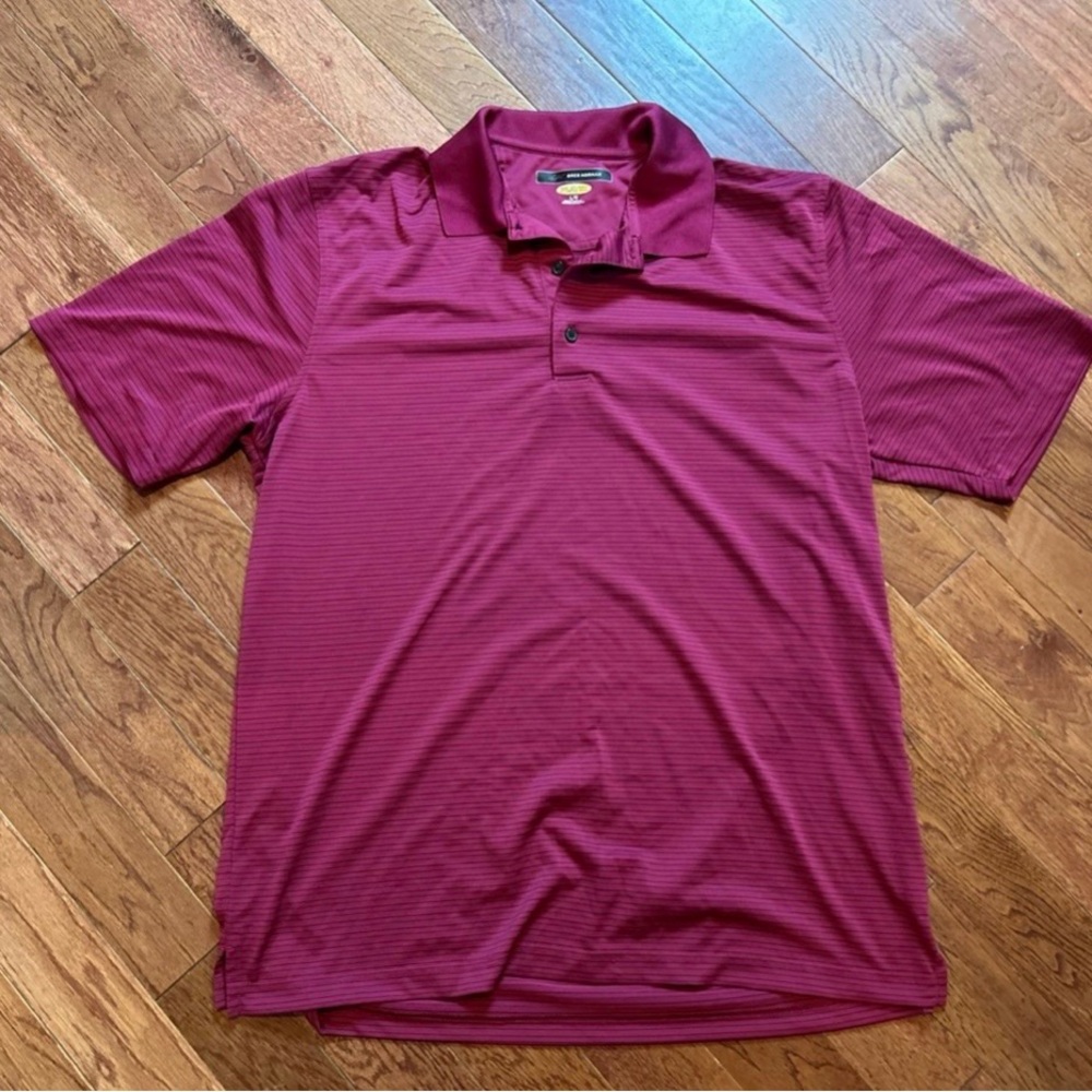 Greg Norman Collection Maroon Polo Shirt